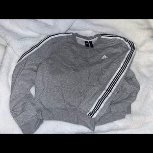 Adidas Cropped Sweatshirt
